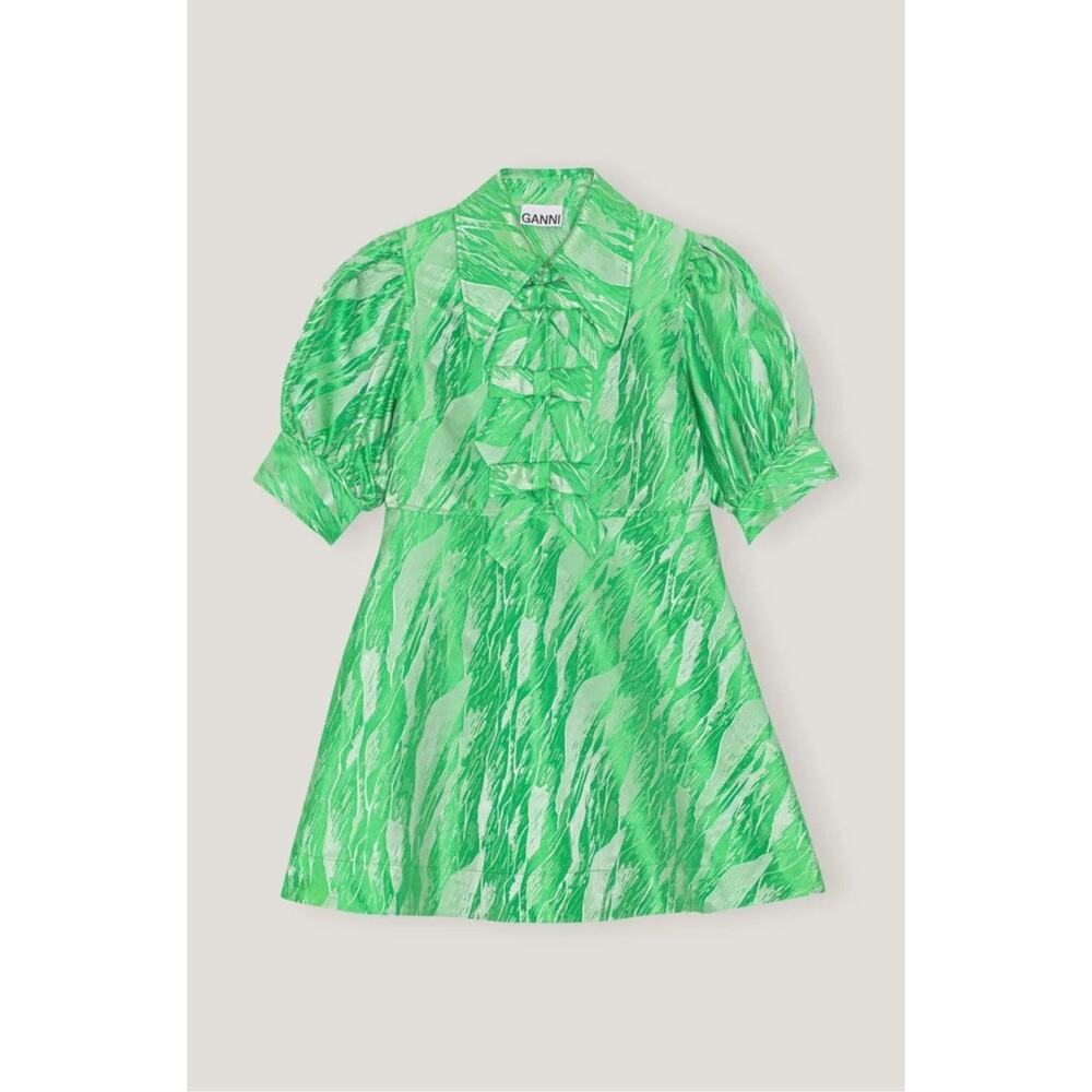 GANNI Jacquard Mini Dress